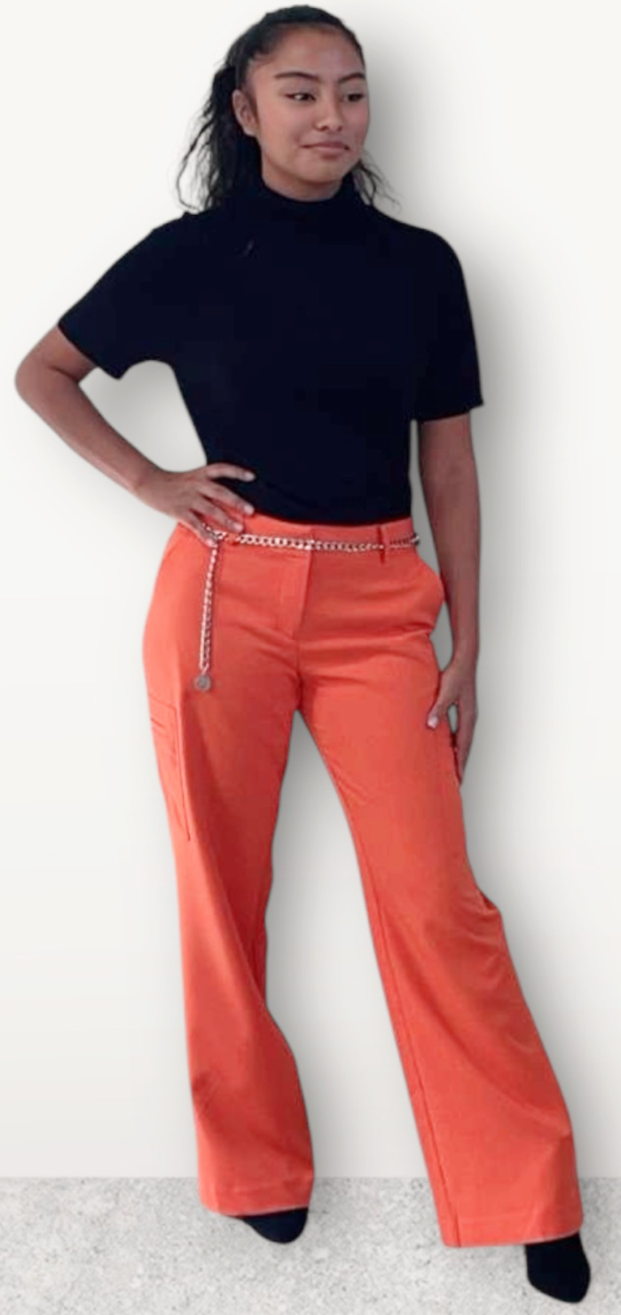 Wide Leg Full Length Pants