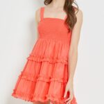 Smocked Ruffle Dress