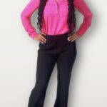 Long Sleeve Work Wear Blouse