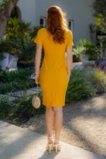 Solid Woven Dress - Image 4