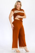 Knit Set Plus Size Stretchy - Image 2